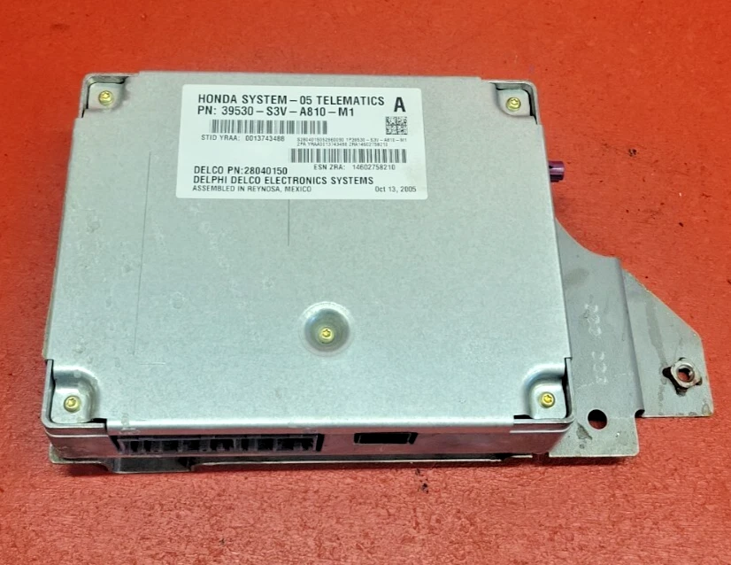Módulo de control de comunicación telemática Acura MDX 2005 2006 39530-S3V-A81 Foto 1 de 4