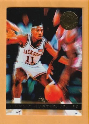 Lindsey Hunter Jackson State Tigers 1993-94 Images Four Sport #75 - Image 1 of 2