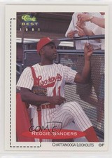 1991 Classic Best Minor League Reggie Sanders #41 Rookie RC