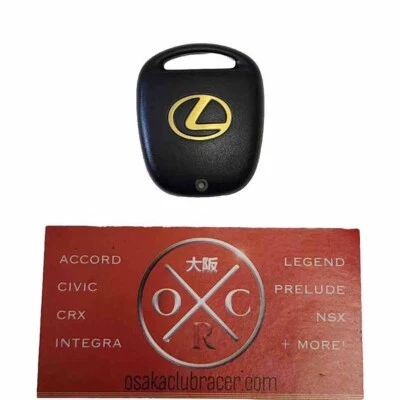 New Genuine OEM Lexus Key Fob Cover Logo 89751-48031 Gold Emblem RX330 RX350 400 - Image 1 of 4