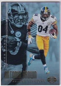 ANTONIO BROWN/HINES WARD  2017 Panini Illusions #89 Steelers - Picture 1 of 2