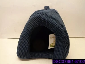 Comfortable Pet Pet Bed Navy Top-11427 12.5" x 14" x 11.5" - Picture 1 of 4