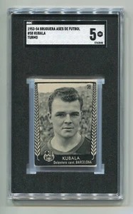 Bruguera Turmo Ases Del Futbol 58 1953 Laszlo Kubala Novato SGC 5 RC Barcelona - Imagen 1 de 2