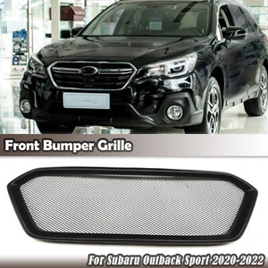 For Subaru Outback Sport 2020-2022 Front Bumper Grille Grill Mesh Kit Matte - Picture 1 of 9