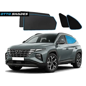 Magnetic Sun Shade Car Sun Blind Mesh Rear Port Window for Hyundai Tucson 15-21 - Picture 1 of 15