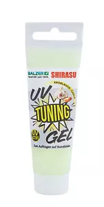 Balzer Shirasu UV Tuning Gel 50g Lockstoff 5 Aromen Lockgel Kloblauch Worm usw. - Bild 1 von 6