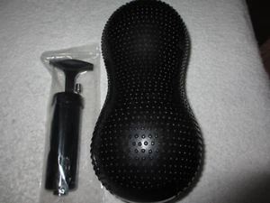 Just Gains Inflatable Gym Ball Peanut Shape with Pump & Connection 21cmx10cm - Picture 1 of 5