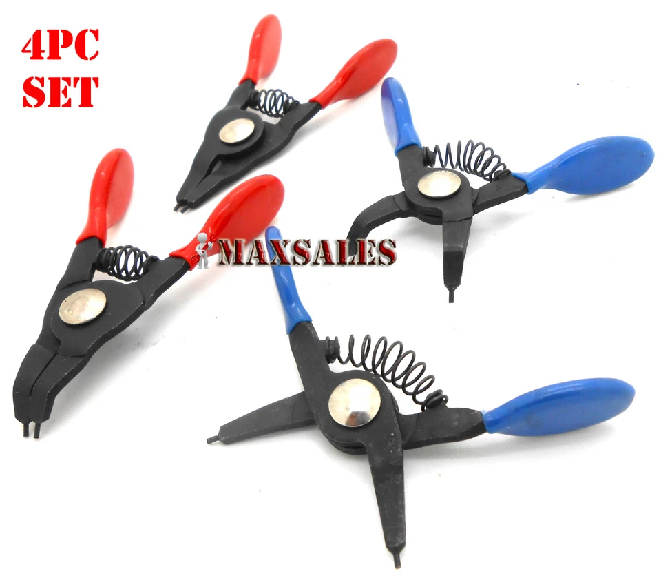 4 mini alicates circlip de anillo a presión nuevos  Foto 1 de 1