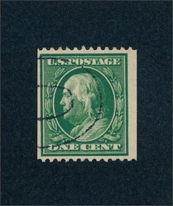 Drbobstamps US Scott #385 sello usado gato $50 - Imagen 1 de 2