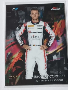 2024 Topps Finest Amaury Cordeel #32 #25/25 Free Postage - Picture 1 of 2