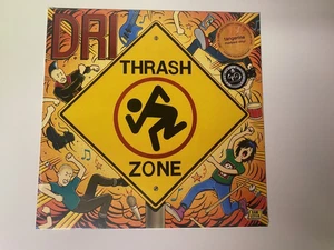 D.R.I. THRASH ZONE  LP RECORD TANGERINE COLOR VINYL LIMITED TO 400 NEW SEALED - Picture 1 of 2