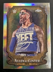 JEY USO 2025 WWE Topps Chrome Allen & Ginter Refractor #AG-JEY - Picture 1 of 6