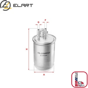 FUEL FILTER S 4450 NR FOR FORD FOCUS/Turnier TRANSIT/CONNECT TOURNEO P7PA 1.8L - Picture 1 of 6