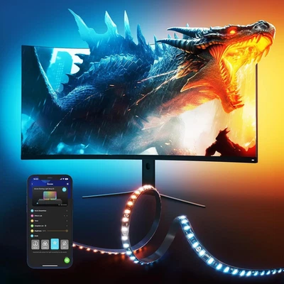 Govee Gaming Light Für Monitor G1, TV LED Hintergrundbeleuchtung Für 27-34 Zoll  - Bild 1 von 4