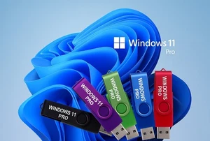 clé usb d'installation windows 11 pro x64 pour tout pc + licence intégrée - Zdjęcie 1 z 3