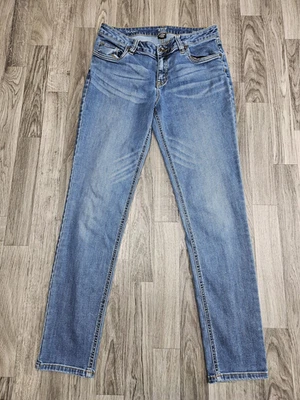 ANA Jeans Womens 29 Blue Skinny Stretch Mid Rise Casual Denim Classic Style - Image 1 of 4