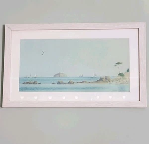 Martin Swan Maritime Watercolour Painting 30 cm x 15 cm Sailing Coastal Seascape - Picture 1 of 11
