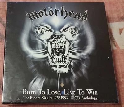 Motörhead -Born To Lose Live To Win The Bronze Singles 1978-1983 10CD BOXSET NEW Foto 1 de 4