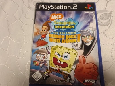 Spongebob Schwammkopf Und Seine Freunde Durch Dick Und Dünn PS2 - Bild 1 von 4
