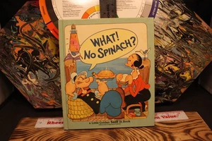 What No Spinach A Popeye Story Little Golden Sniff It Book ๐ - Picture 1 of 3