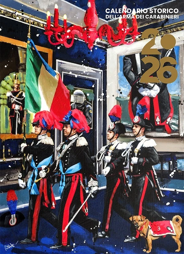 CALENDARIO ARMA DEI CARABINIERI 2026 "PRENOTAZIONE" (SPEDIZIONE BRT EXPRESS) - Image 1 of 1