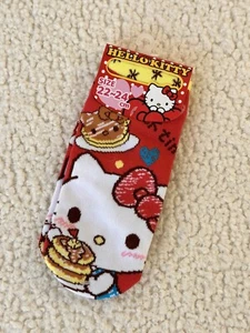 Hello Kitty Pancake Love Jacquard Socken 22-24 cm Neu - Bild 1 von 2