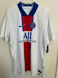 Nike Paris Saint-Germain Soccer Women Jersey White Football CD4406 101 - Picture 1 of 3