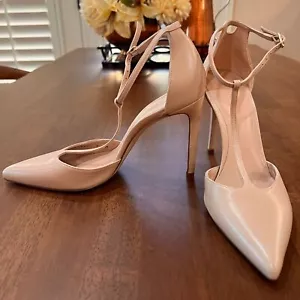 Stuart Weitzman br Stuart 100 Leather D'Orsay Pumps. Size 7.5 - Picture 1 of 11