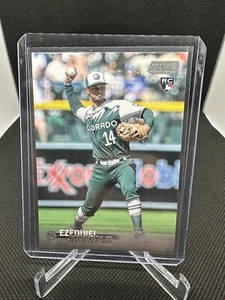 Ezequiel Tovar RC- 2023 Topps Stadium Club #254 Colorado Rockies Rookie - Picture 1 of 2