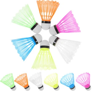 12 Pcs Plastic Badminton Child Shuttlecock Outdoor Small Shuttlecocks - Picture 1 of 12