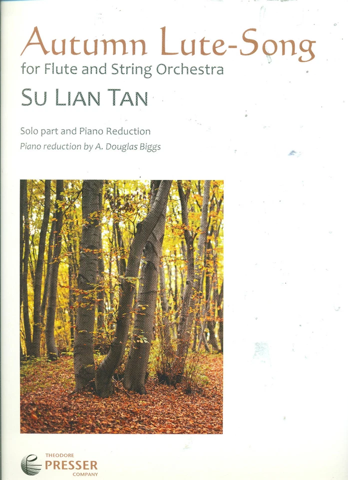 "AUTUMN LUTE-SONG" FOR FLUTE AND STRING ORCHESTRA MUSIC BOOK BRAND NEW ON SALE!  - Image 1 of 1