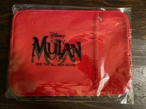 Disney Mulan Red laptop case NEW RARE PROMO ITEM - Picture 1 of 8