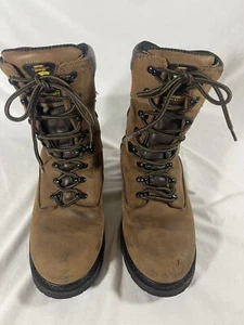 Herman Survivors Boot Brown Lea Upper Soft Toe Garry HS61607BRN US 8 EU 41 1/2 - Picture 1 of 9