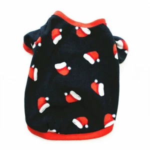 Pet Dog Cat Warm Fleece Vest Clothes Coat Puppy Small Dog T Shirt Sweater T + - Picture 1 of 21