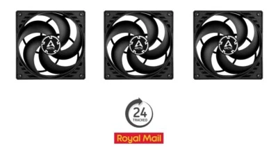 3 x Pack of Arctic P14 Pressure Optimised 140 mm Case Fan 1700RPM 72.8 CMF 3-Pin - Image 1 of 4