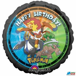 Pokemon Birthday Balloon 18 Inch Mylar - Picture 1 of 1