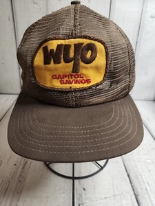 WYO Capital Savings Hat. VINTAGE - Picture 1 of 6