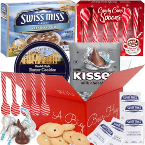 Valentine Gift Set | Swissmiss Milk Chocolate Marshmallow Hot Cocoa Mix, Pepperm - Picture 1 of 5