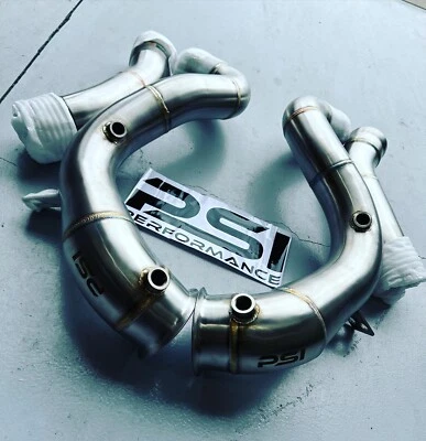 Mercedes Benz amg c-class c63 & c63s w205 4.0 bi-turbo downpipes & decat 2015-23 - image 1 of 4