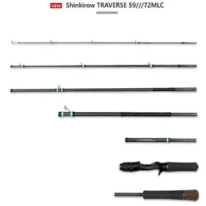 Monster Kiss Rod Baitcast Traverse 59/72 MLC 5 Piece Travel Rod (2295) - Picture 1 of 6