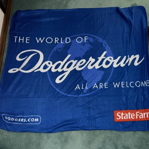 Los Angeles Dodgers Fleece Blanket 50x60 Cover