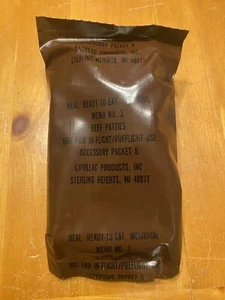 USGI, 1982, MRE, Menu No. 3 Beef Patties - Picture 1 of 3