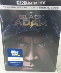 BLACK ADAM 4K ULTRA HD (STEEL BOOK) (G13208-2 BY-8J) - Imagen 1 de 9