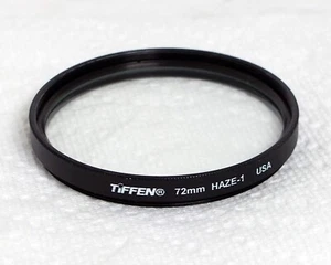 Tiffen 72mm Haze-1 Haze 1 Filter Black 35mm SLR film DSLR Digital - Picture 1 of 1