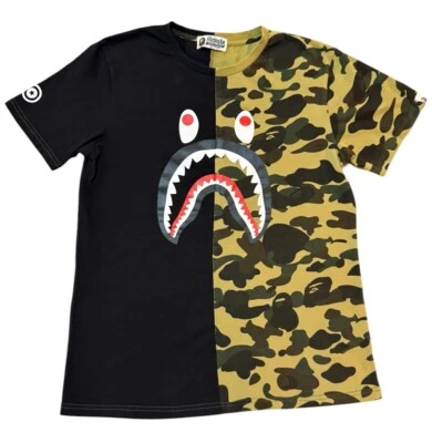 A Bathing Ape Shirt Men’s Medium Camo Green Black Shirt BAPE World Gone Mad - Image 1 of 4