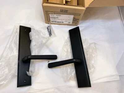 Emtek 2" X 10" Dummy Pair Modern Rectangular STRETTO Narrow Trim - Image 1 of 4