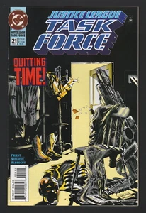FUERZA DE TRABAJO DE LA LIGA DE LA JUSTICIA #21, 1995, DC Comics, casi nuevo - ¡estado, tiempo de abandono! - Imagen 1 de 1