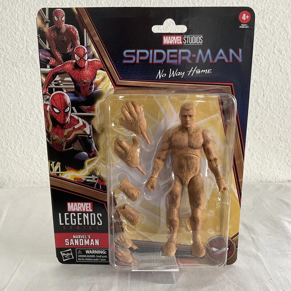 Spider-Man No Way Home Marvel Legends Sandman 6-Inch Action Figure by Hasbro