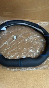 D Type Steering Wheel Cover - Flat Bottom Car Steering Wheel Protector for Me... - Picture 1 of 9