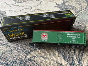 O Scale Weaver Woodside Refeer Red Ass Ale Train Car - Picture 1 of 7